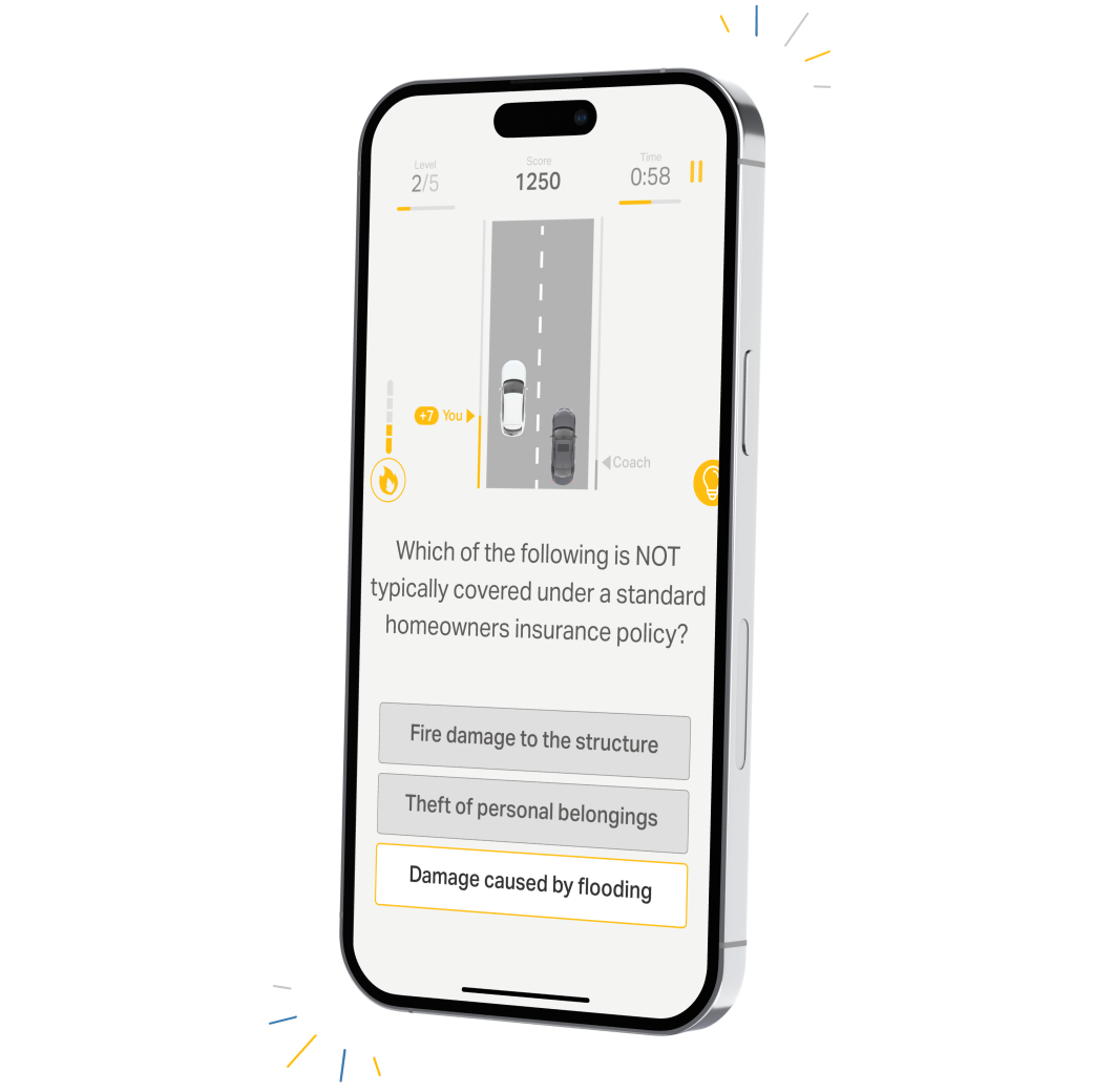 Two smartphones showcasing the Coach app